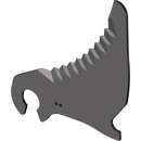 Couteau pour presse à balle CLAAS 0866124.0 adaptable