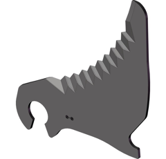 Couteau pour presse à balle CLAAS 0866124.0 adaptable