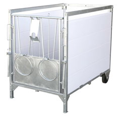 Niche à veau petit 130 x 85 x 131 cm