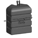 Frontgewicht TW-B 800 kg, GrünKat. 2 Tenwinkel 