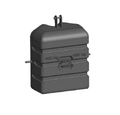 Frontgewicht TW-B 800 kg, GrünKat. 2 Tenwinkel 