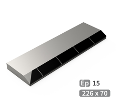Mise Gauche à souder carbure TOUTES MARQUES 226x70 mm adaptable