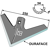 Cœur 250 x 4 mm pour bineuse adaptable | renforcé - BlackSteel©