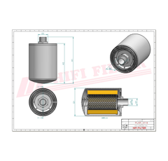 Filtre aeration complet adaptable HIFI FILTER FS703
