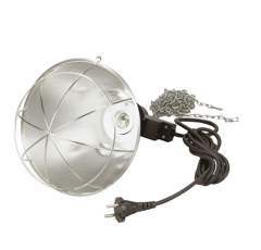Support lampe infrarouge OPX4  en inox simple CHICK'A