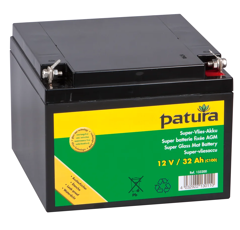 Super batterie fixée 12 V | PATURA
