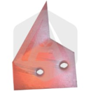 Aileron coutres charrue NAUD 31193G droite adaptable