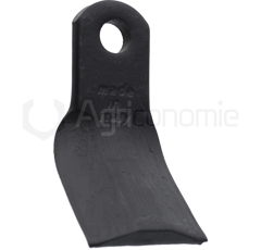 Couteau-Y pour broyeur 125x40mm BREVIGLIERI adaptable 