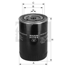 MANN  Ölfilter W94015N