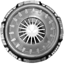 Mécanisme d'embrayage Ø 310 x 4 mm pour tracteur adaptable