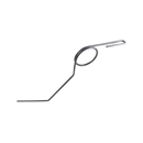 Griffe gauche 7 mm pour bineuse STEKETEE 602755 adaptable - BlackSteel©