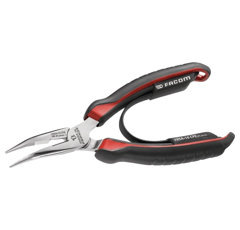 Pince a bec demi rond court coude lg 160 mm | FACOM