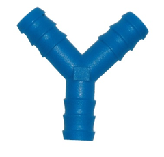 Raccord en Y Ø 4 mm adaptable