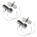 Abreuvoir sabot pour lapin en aluminium CHICK'A (lot de 4)
