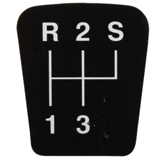 Symbole de levier pour tracteur FENDT 278124090200 adaptable