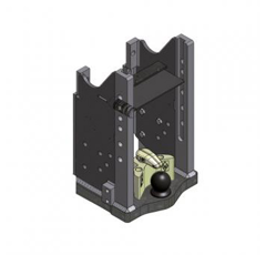 Lagerbock, 330 S32, Kugel 80 Schwarz  