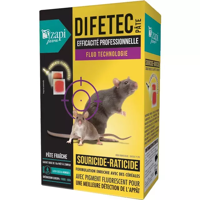 Souricide raticide difetec pâte 10 x 15 g - ZAPI | Anti-rongeurs