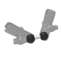 Double boule de jonction Ø 2,54 cm | RAM