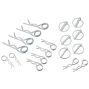 Assortiment de goupilles bêta et clips