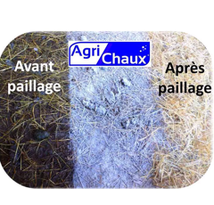 Épandeur manuel 100L + palette de chaux éteinte | Agri Chaux®