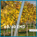 LEOVA® 60/60 END - Endpfahl - Stückverzinkt