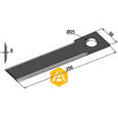 Couteau pour broyeur 250 x 50 mm  KLEVER 81.01.03.451 adaptable - BlackSteel©