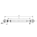 Stabilisateur 24 x 3 mm pour CLAAS 3557640067292 adaptable
