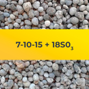 7-12-7 + 18 SO3 - Fertilizante