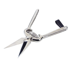 Cisaille à onglons nickelé avec lames non crantées 170 mm - KAMER