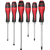 Jeu de 6 tournevis ULTIMATEMAX à lame traversante 3 fente - 3 phillips | KS TOOLS