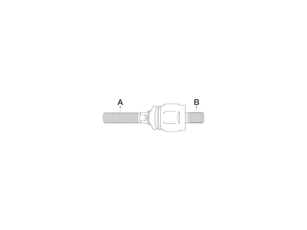 Rotule axiale pour tracteur JOHN DEERE AL80541 adaptable