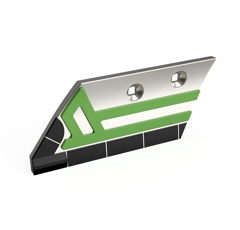 Soc de rasette Gauche carbure et rechargement pour charrue RABEWERK 27150102 adaptable