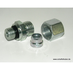 Verschraubung GE8LR716UNF Walterscheid-Eaton 7/16"UNF