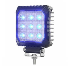 Arbeitsscheinwerfer 16 blaue LEDs 45 W 12 - 24 V 400 Lumen