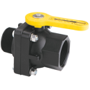 Vanne polypropylène 2 voies 2"F / 2"M BANJO