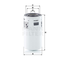 MANN  Ölfiltereinsatz W9352