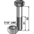 Bulón 3/8" UNF adaptable - BlackSteel©