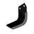 Lame gauche pour Fraise/Rotavator SICMA 4812426 adaptable - Blacksteel©
