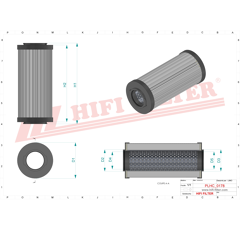 Filtro hidráulico para máquina agrícola SH74159 SP