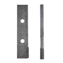 Couteau 2 trous avec plaquettes carbure pour épandeur BROCHARD 180x60 mm adaptable