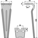 Kreiseleggenzinken - rechts / links RH78 RH  Forigo