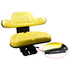 Siège à suspension mécanique pour JOHN DEERE AL24162 adaptable