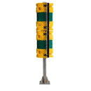Brosse sur poteau Mini 100 - longueur 1,50m sur platine inclus | PATURA