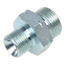 Verschraubung  Zoll - Metrisch beidseitig 60°Gates : 6MBSPP-18mm ZG38M18  3/8"