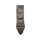 Pointe avec plaquettes carbure pour déchaumeur LEMKEN 3374441 adaptable