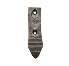 Pointe avec plaquettes carbure pour déchaumeur LEMKEN 3374441 adaptable