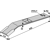 Fléau 440 x 110 x 10 mm pour broyeur HUMUS HU 004-53-751 adaptable