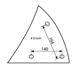 Streichblech-Vorderteil - links     9307903631OR Pöttinger  Original