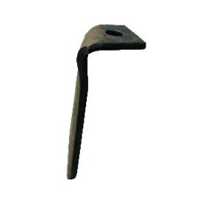 Dent droite 100 x 16 x 316 mm pour herse RABEWERK adaptable - BlackSteel©