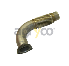 Tuyau d'échappement pour téléscopique MANITOU 242589 adaptable